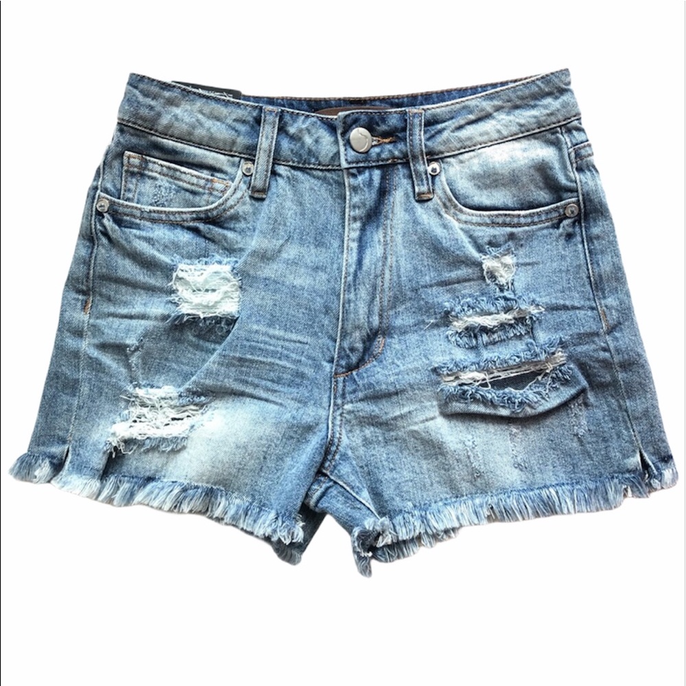Joe’s Jeans High Rise Denim Shorts Size 25